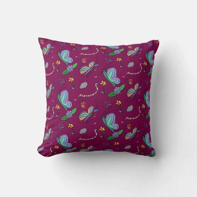 Almohada "Critter Friends" (Anverso)