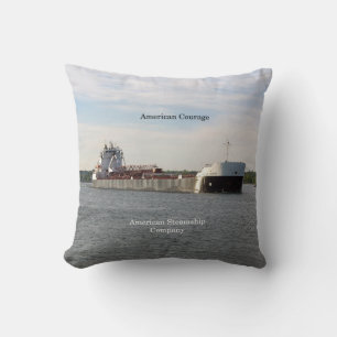 almohada cuadrada American Courage