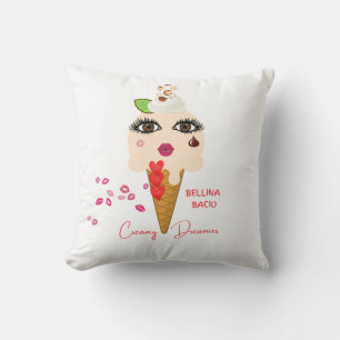 Almohada cuadrada Bellina Bacio Creamy Dreamies