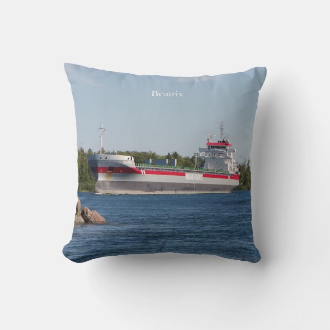 almohada cuadrada de Beatrix (Anverso)