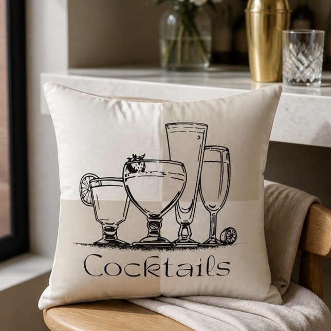 Almohada Cuadrada de Cócteles (Subido por el creador)