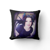 Almohada cuadrada de hadas de Blackberry