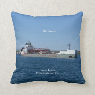 Almohada cuadrada de Manitowoc