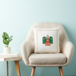 Almohada cuadrada de Navidad | Fiesta personalizab