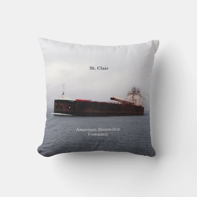 almohada cuadrada de St. Clair (Anverso)