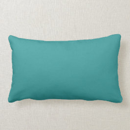 Almohada cuadrada de teal muy lisa