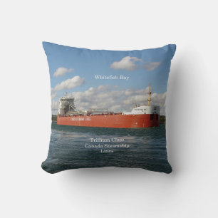 almohada cuadrada de Whitefish Bay