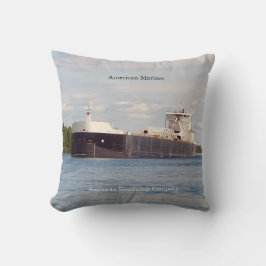 almohada cuadrada del Mariner americano