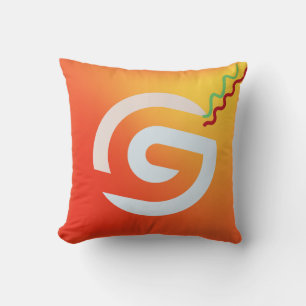 Almohada Cuadrada G Vibes   Almohada Moderna y Ele