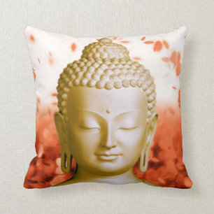 Almohada cuadrada serena de Buda