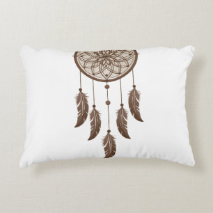 Almohada Cuadrada Soñadora Boho Rústica