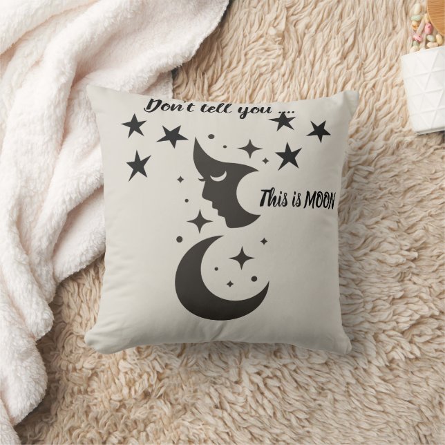Almohada cuadrada Sueños Celestiales Luna y Estrel (Manta)