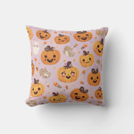 Almohada Cubierta de calabaza Halloween