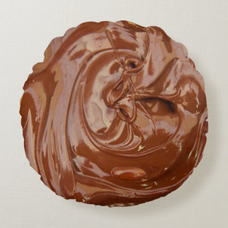 almohada cubierta de chocolate