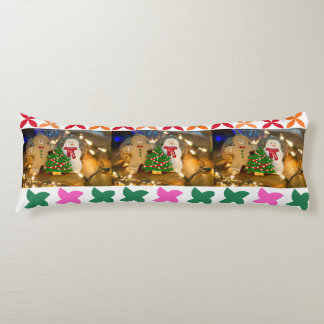Almohada Cuerpo Navideña de Pan de Jengibre Adorab
