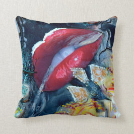 Almohada curativa cósmica de los labios por