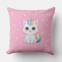Almohada Cute Kawaii Caticorn