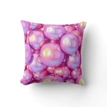 Almohada Cyber-Burbuja Y2K