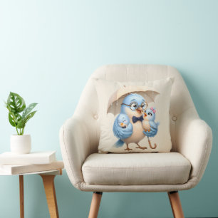 Almohada Daddy Bird Acento de Familia