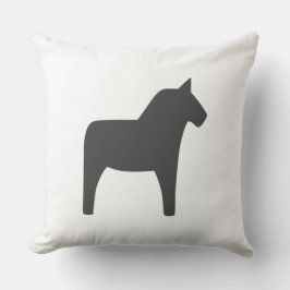Almohada Dala Horse Gris Oscuro