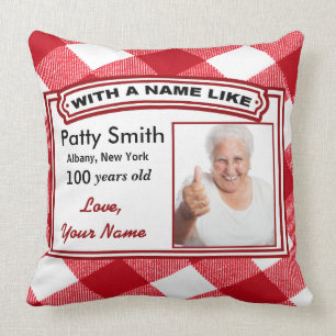 Almohada de 100 años - Totalmente personalizable