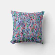 Almohada de 16 x 16 pulgadas de poliéster de Twist