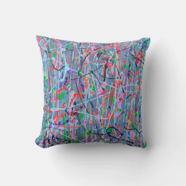 Almohada de 16 x 16 pulgadas de poliéster de Twist