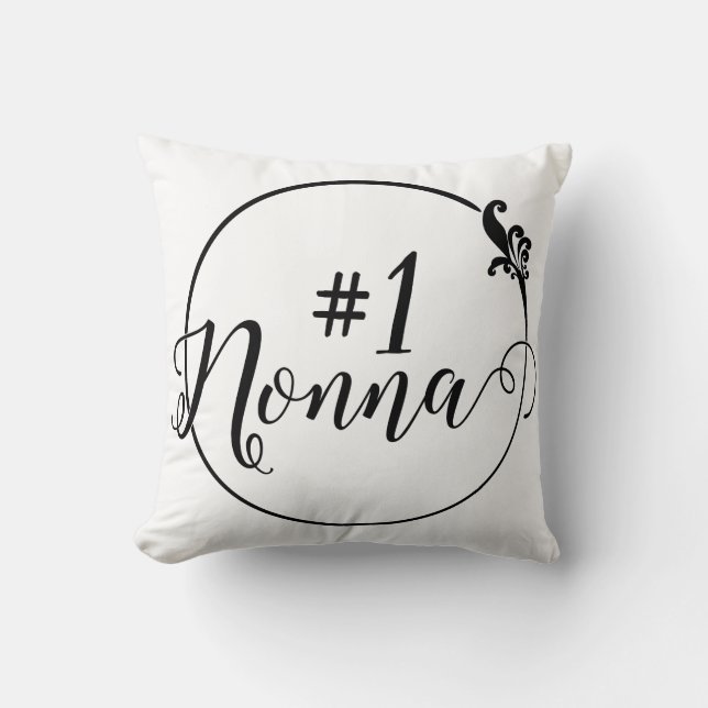 Almohada de #1 Nonna (Anverso)