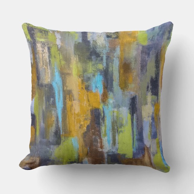 Almohada de 20 x 20 de Algodón Autumn Rain (Anverso)