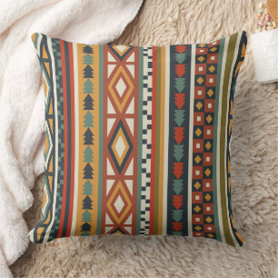 Almohada de 20x20 Guerrero Nativo