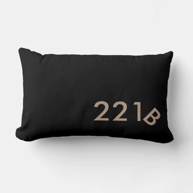 Almohada de 221 B. Baker Street (Anverso)