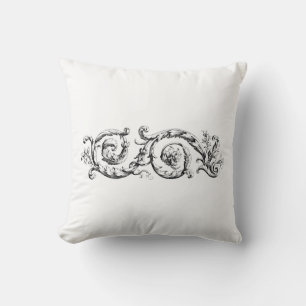 Almohada de Acanthus Scroll