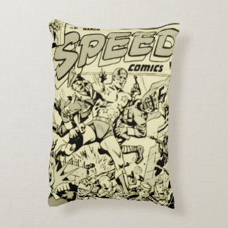 Almohada de acción de cómics SPEED de la década de