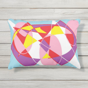Almohada de acento ; ABSTRACTO COLOR COMPLETO
