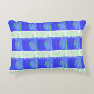 Almohada de acento abstracto más genial