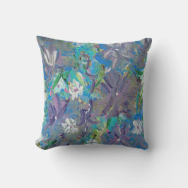 Almohada de acento al aire libre de niebla morada 