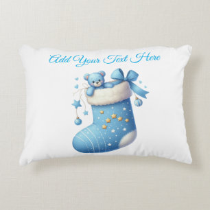 Almohada de acento - Almohada de Navidad editable 