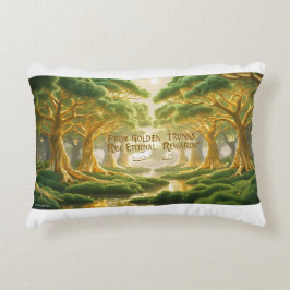 Almohada de acento - Árbol del Paraíso Islámico Al