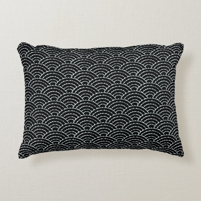 Almohada de acento Arcos Oscuros (Anverso)