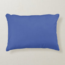 Almohada de acento azul 16" x 12"