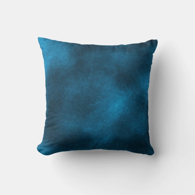 Almohada de acento azul humedecido (Anverso)