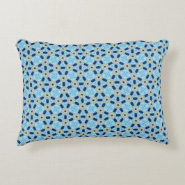 Almohada de acento Blue Petal Harmony
