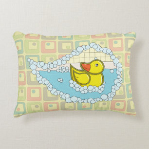 Almohada de acento Chaucer el pato de goma