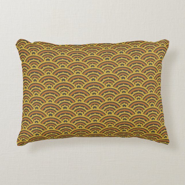 Almohada de acento de arcos de tiempo (Anverso)