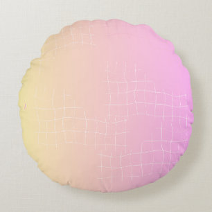 Almohada de acento de arte abstracto acogedor