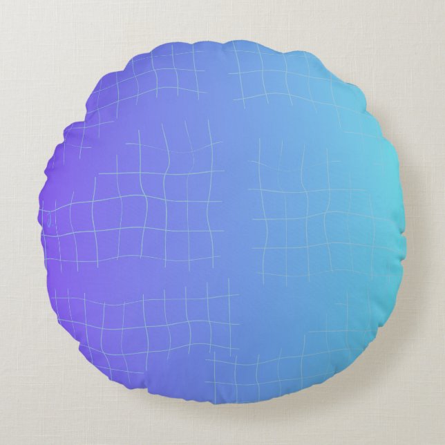 Almohada de acento de arte abstracto acogedor (Anverso)