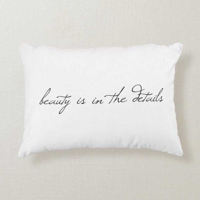 Almohada de acento de belleza (Anverso)
