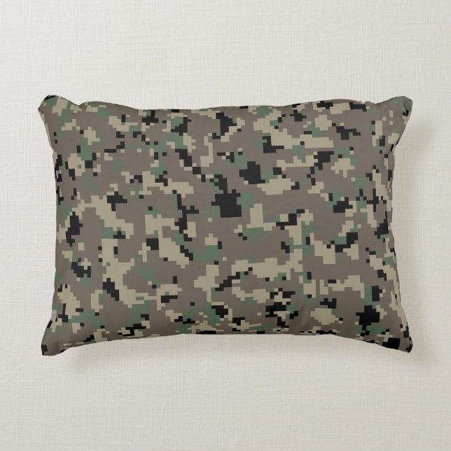 Almohada de acento de bosque MARPAT (Anverso)