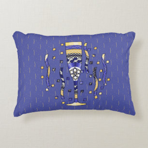 Almohada de acento de brindis de Año Nuevo