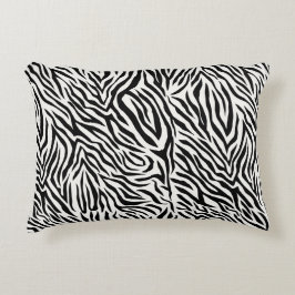 Almohada de acento de cebra 16" x 12"